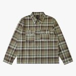 Chrome Hearts Shirt Brown Flannel Summer