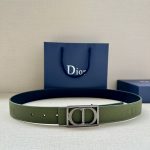 Dior Belt Red Eva Spring Autumn