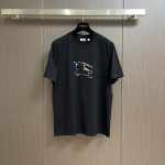 Burberry Short-Sleeved T-Shirt Ash Cotton Combed Relaxed Fit