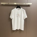 Burberry Short-Sleeved T-Shirt Ash Cotton Combed Relaxed Fit