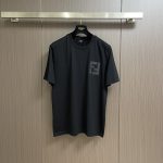 Fendi Short-Sleeved T-Shirt Red Cotton Pure Spring Summer