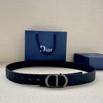 Dior Belt Red Sophistication