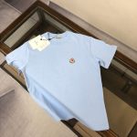 Monk Short-Sleeved T-Shirt Orange Cotton Pure Slim Fit
