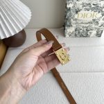 Dior Belt Cowhide Sophistication
