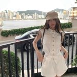 Miu Miu Gold Sleeveless