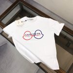 Monk Short-Sleeved T-Shirt Ash Cotton Pure Slim Fit