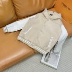 Louis Vuitton Jacket Red Wool Jacquard Lace Street Style Understated Embroidery