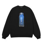 Balenciaga Sweatshirt Blue Cotton Long-Staple Spring Autumn