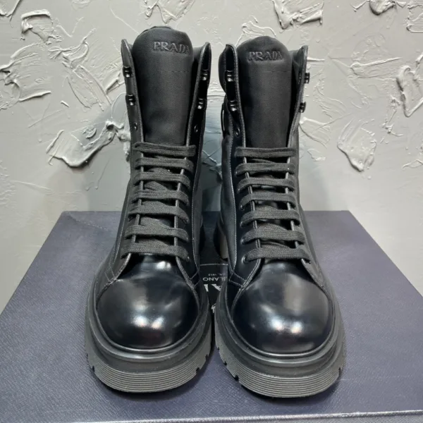 Prada Cowhide Dr. Martens Boots