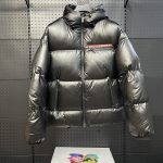 Prada Leather Down Jacket For Fall