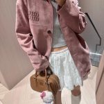 Miu Miu Suede Outerwear