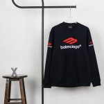 Balenciaga Sweatshirt Red Cotton
