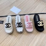Chanel Platform Sandals Ash