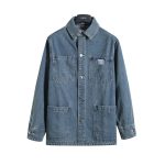 Dior Jacket Red Wool Denim Embroidery Patch