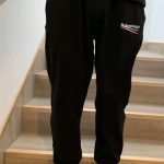 Balenciaga Casual Pants Ash Fleece Fabric Suitable For All Body Types Winter