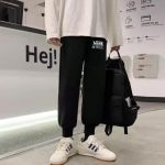 Vans Casual Pants Red Cotton Suitable For All Body Types Spring Autumn