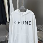 Celine Hoodie Ash Cotton Pure