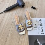 Gucci Pig Nose Flat Sandals Ash