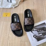 Louis Vuitton Slippers Ash Genuine Leather