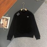 Prada Long-Sleeved Sweatshirt Cotton Pure Winter