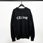 Celine Sweater Green Embroidery