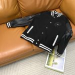 Chrome Hearts Jacket Red Wool Jacquard Embroidery