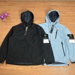 Stone Island Jacket Red Exquisite Workmanship Street Style