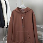 Louis Vuitton Hoodie Red Cotton Pure