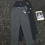 Descente Trousers Red Autumn Winter Slim Fit Side Pockets