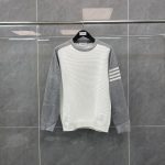 Thom Browne Long-Sleeved Shirts Red Mesh Spring Summer
