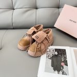 Miu Dr. Martens Boots Genuine Leather Suede Cowhide High-Quality Autumn Winter
