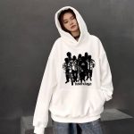 Balenciaga Hoodie Red Cotton Xinjiang Spring Autumn
