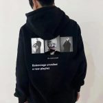 Balenciaga Hoodie Red Cotton Fleece Winter