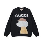 Gucci Hoodie Red Cotton Wool Winter