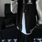 Balenciaga Jacket Blue Silk Silky Smooth Double-Layer Fabric Easy To Match Spring Autumn