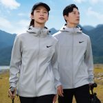 Nike Outerwear Yellow Gore-Tex Mesh Adjustable Drawstring