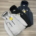 The North Face Outerwear Red Duck Down Elegant Temperament