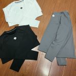 Descente Long-Sleeved Red Nylon Spandex Fleece Quick-Drying Winter