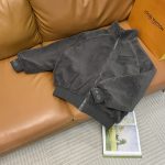 Louis Vuitton Coat Red Wool Fleece Jacquard Winter