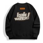 Louis Vuitton Hoodies Red Cotton Fleece Winter