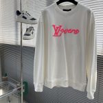 Louis Vuitton Sweatshirt Red Cotton Pure