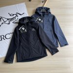 Archaeopteryx Outerwear Red Polyester Nylon Fleece Autumn Winter And Embroidery