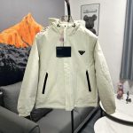Prada Cotton Windproof Jacket For Winter