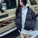 Archaeopteryx Down Jackets Red Duck Nylon Fabric Winter