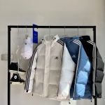 Adidas Cotton-Padded Coat Red Down Waterproof Design High-Quality Materials Winter