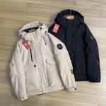 Canada Goose Coat Red Down Street Style Winter