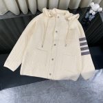 Thom Browne Cashmere Coat For Autumn
