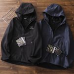 Archaeopteryx Coat Red Polyester Nylon Fleece Clean And Neat Premium Quality Autumn Winter Embroidery