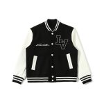 Louis Vuitton Baseball Uniform Red Wool Sheepskin Embossed Leather