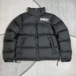 Balenciaga Down Jackets Red Duck Nylon Water-Repellent Fabric Street Style Winter